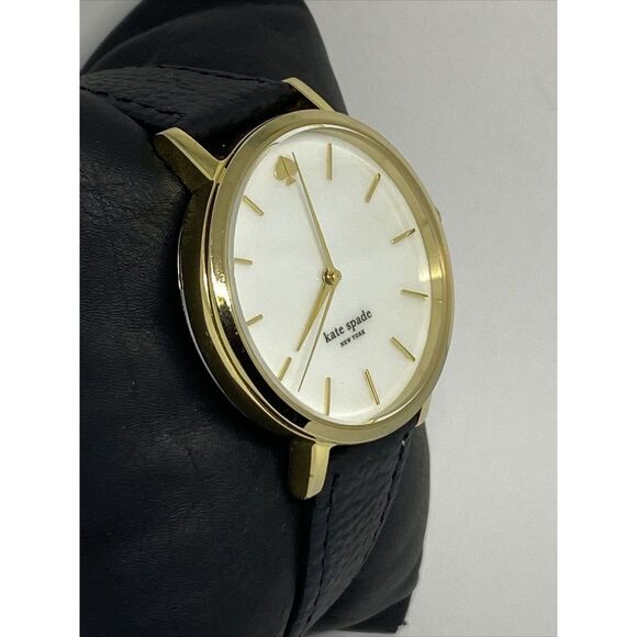 Kate Spade New York Metro 0073 Women\'s Black Leather Analog Dial Watch EY416 main image 10
